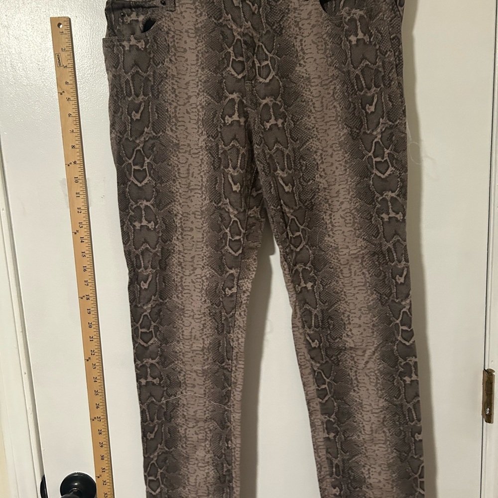 French Connection Snakeskin Patterned Trousers - image 1